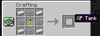 Receita do Tanque de XP